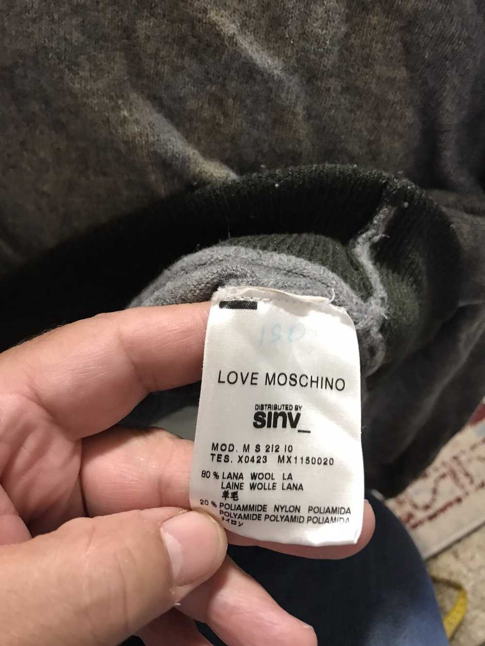 Moschino Love Moschino Hoodie sweater Wool blend - image 9