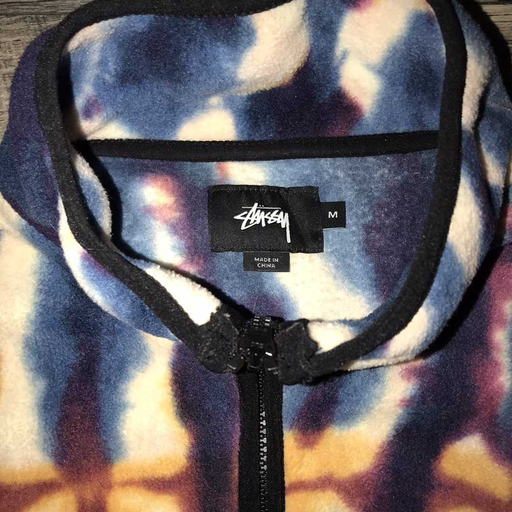 Stussy Stussy Fleece Tie Dye Fleece - image 3