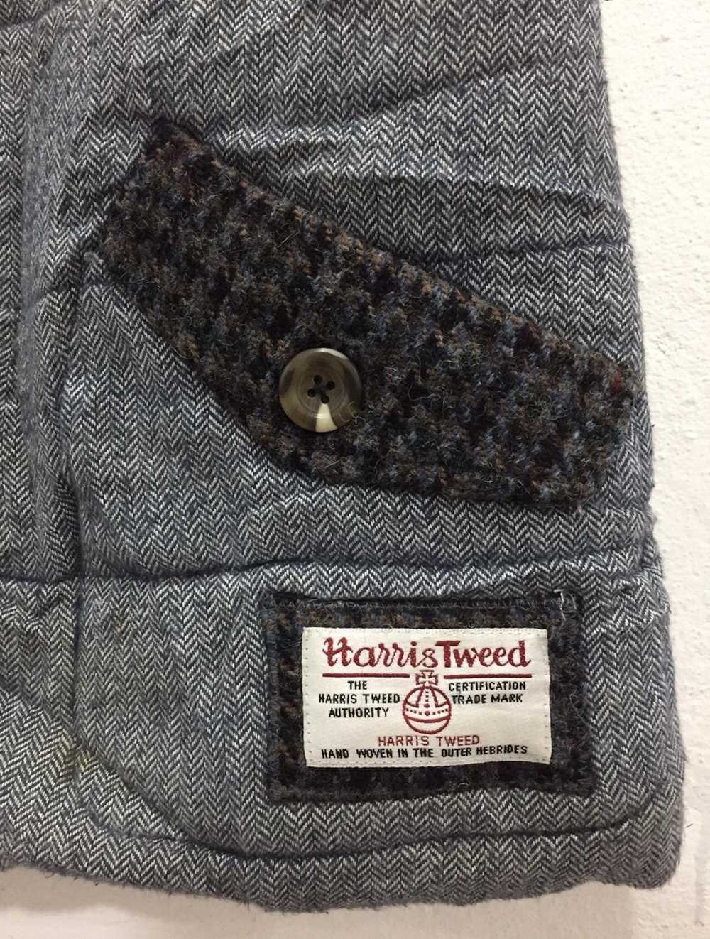 Harris Tweed × Rare Vintage Harris Tweed Natural … - image 4