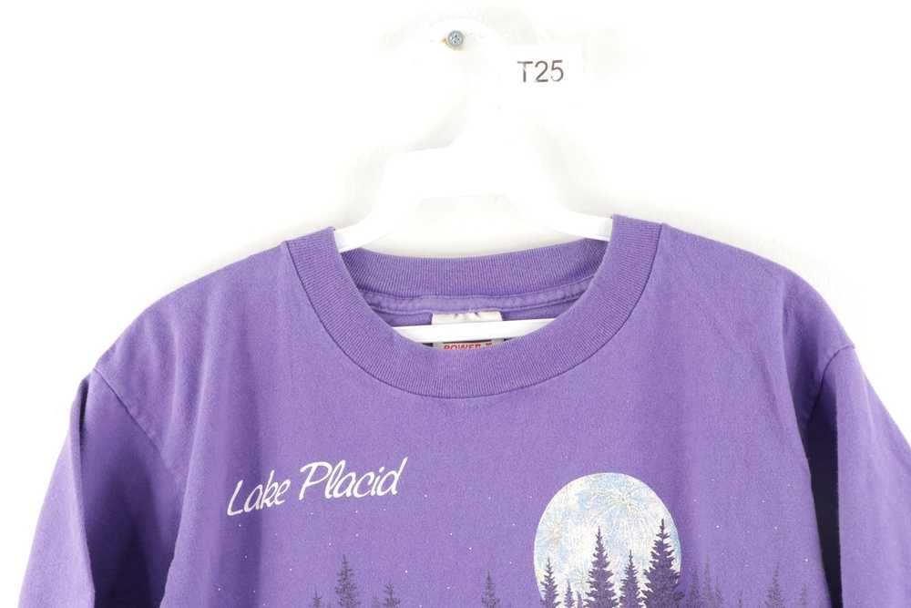 Vintage Vintage 90s Streetwear Lake Placid Double… - image 2