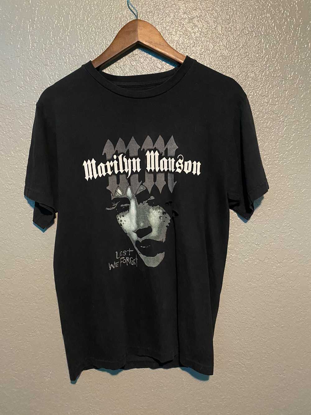 Marilyn Manson Vintage Marilyn Manson Lest We For… - image 1