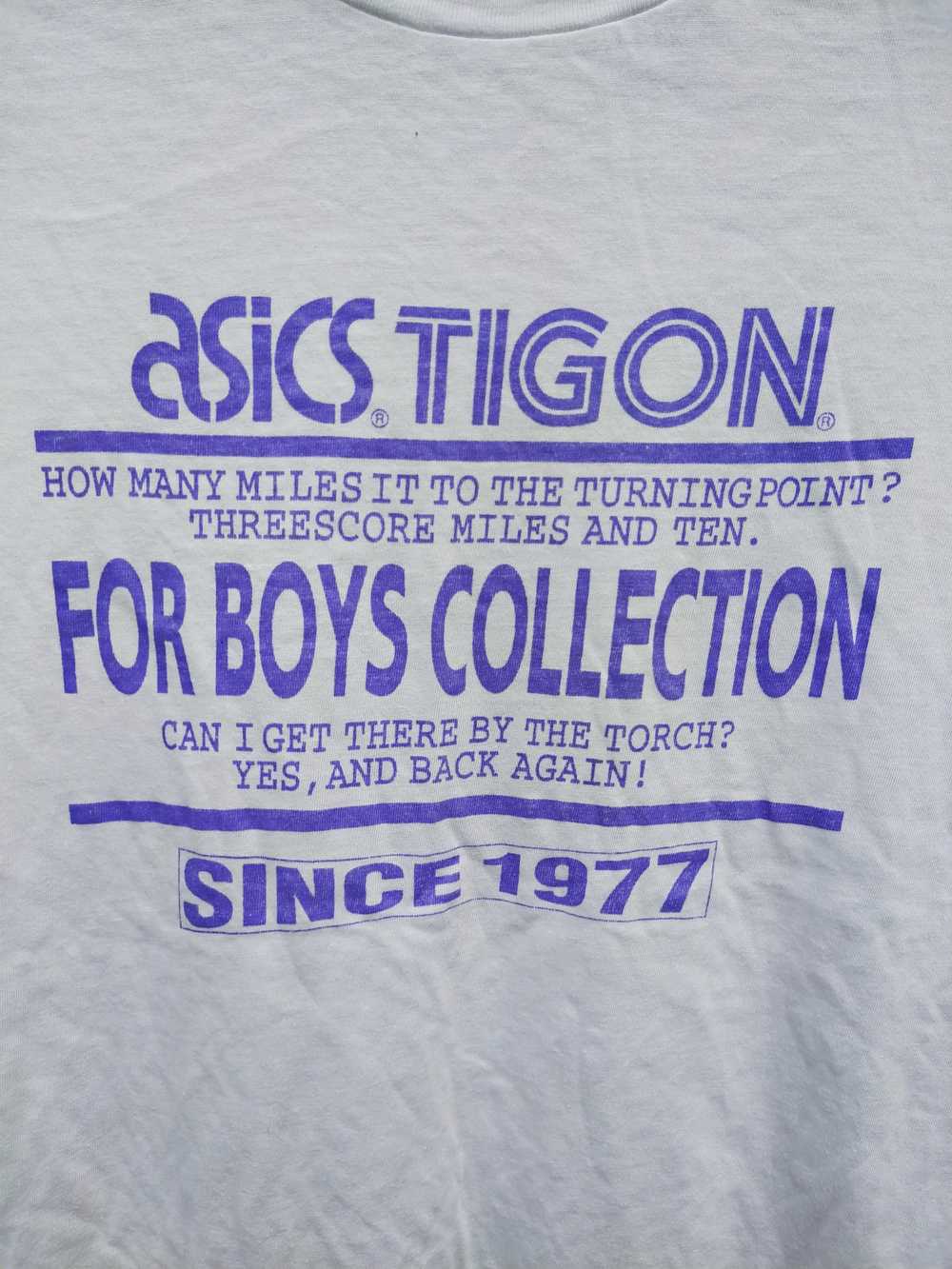 Asics × Sportswear Vintage asid taigon t shirt - image 5