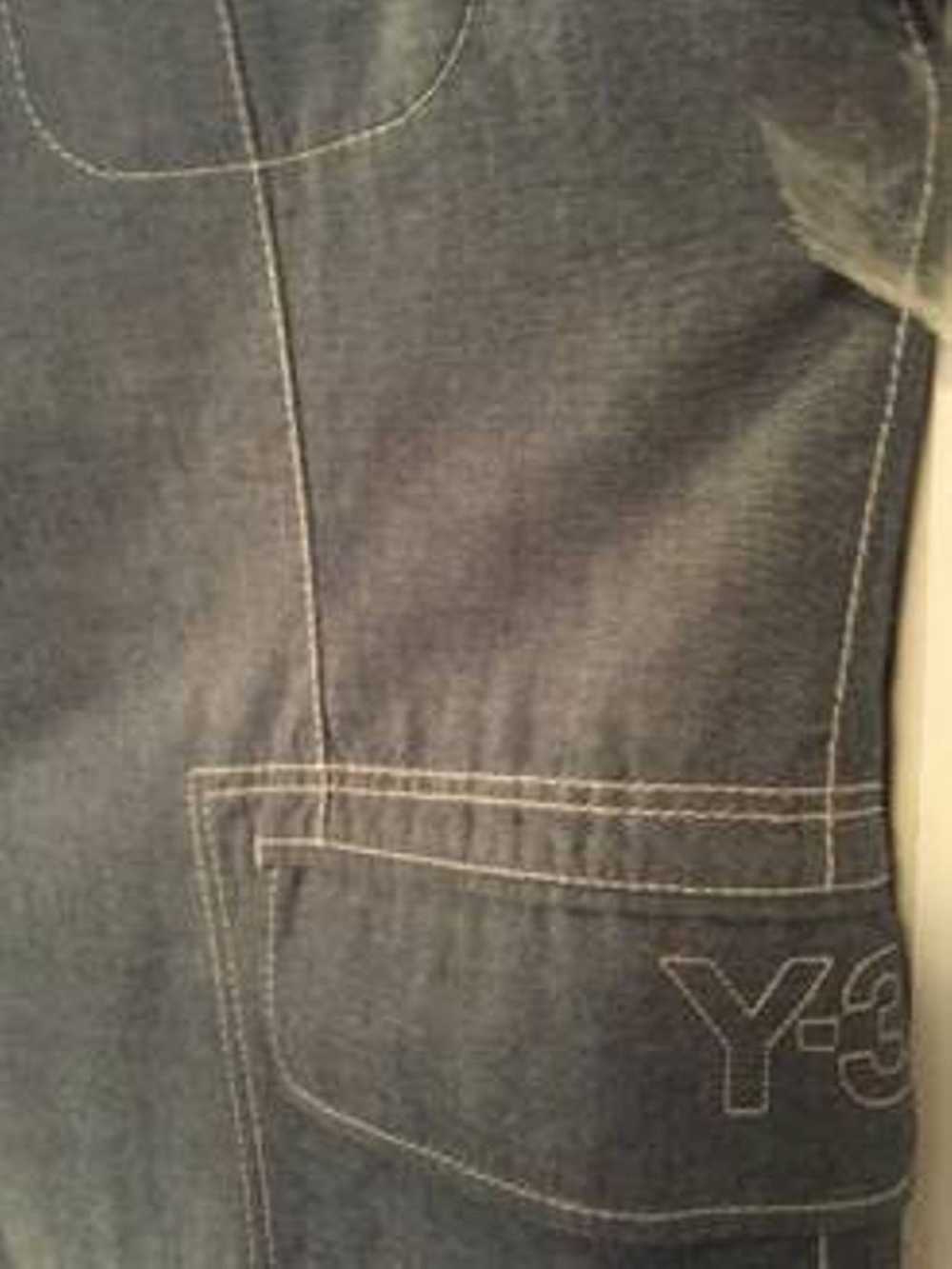 Y-3 Y-3 Contrast Stitch Jacket with Hood - image 4