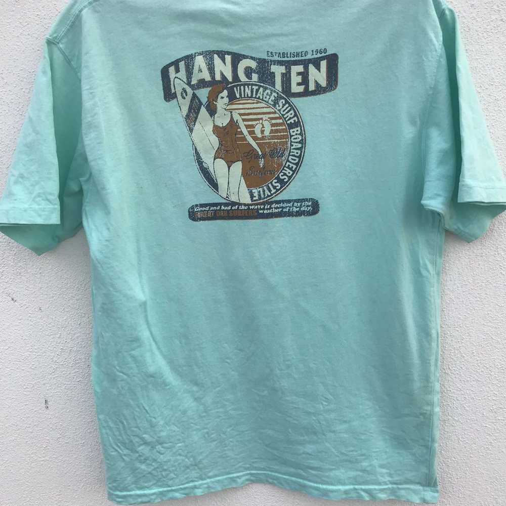 Hang Ten Vintage Hangten Surfboarder Style Surfer… - image 2