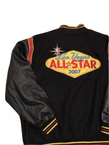 Rare Vintage NBA All Star 2007 Las Vegas Leather Jacket Limited