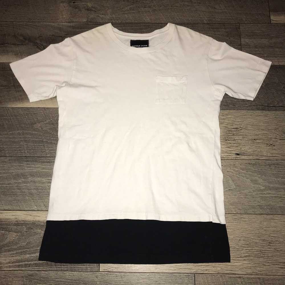 Number (N)ine Number Nine Denim Cut & Sew Pocket T