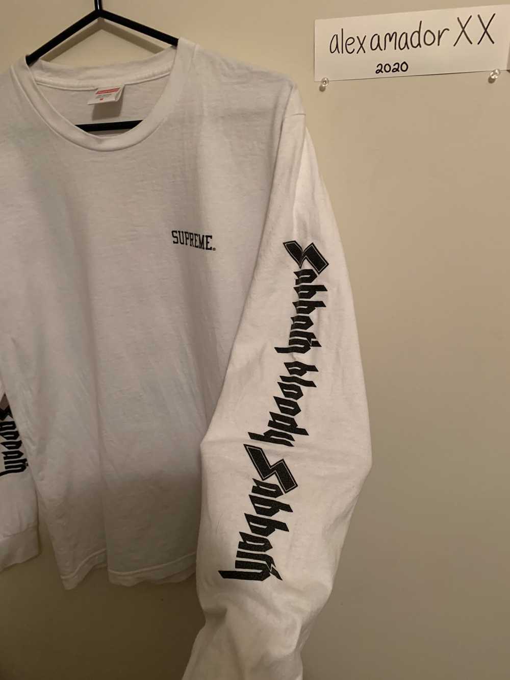 Supreme Sabbath Bloody Sabbath L/S Tee SS16 Rare - Gem