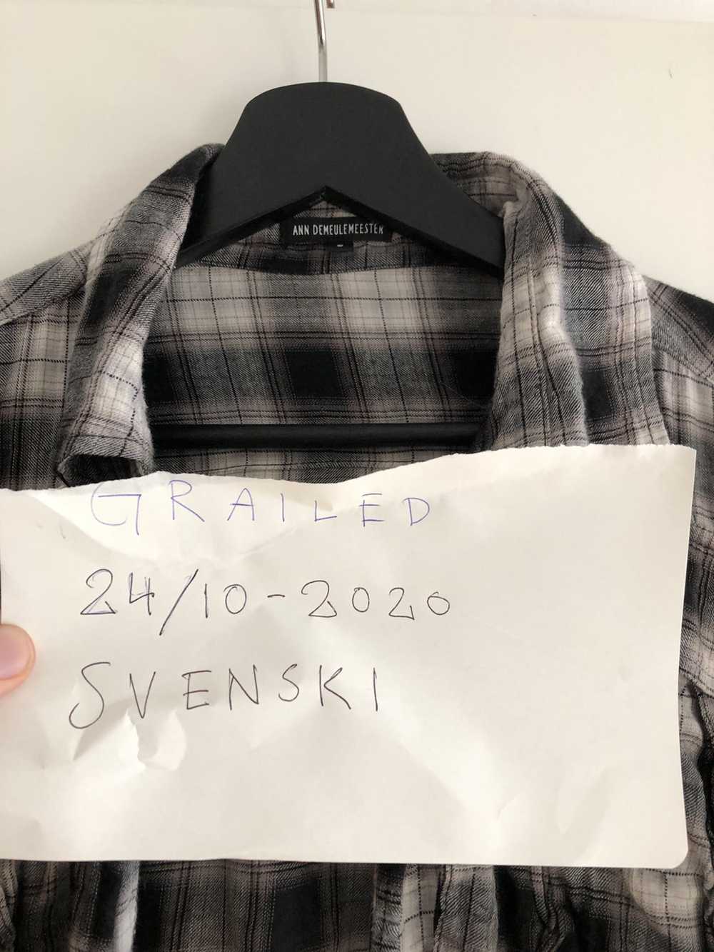 Ann Demeulemeester Archive checked Shirt - image 2