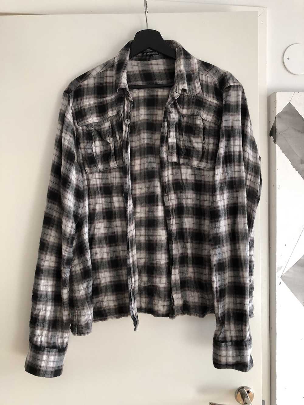Ann Demeulemeester Archive checked Shirt - image 3
