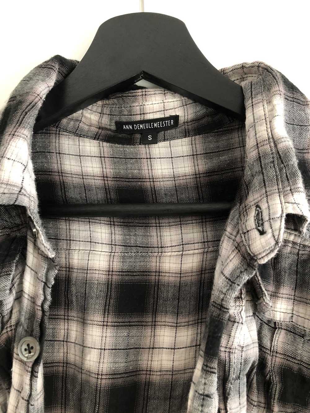 Ann Demeulemeester Archive checked Shirt - image 4
