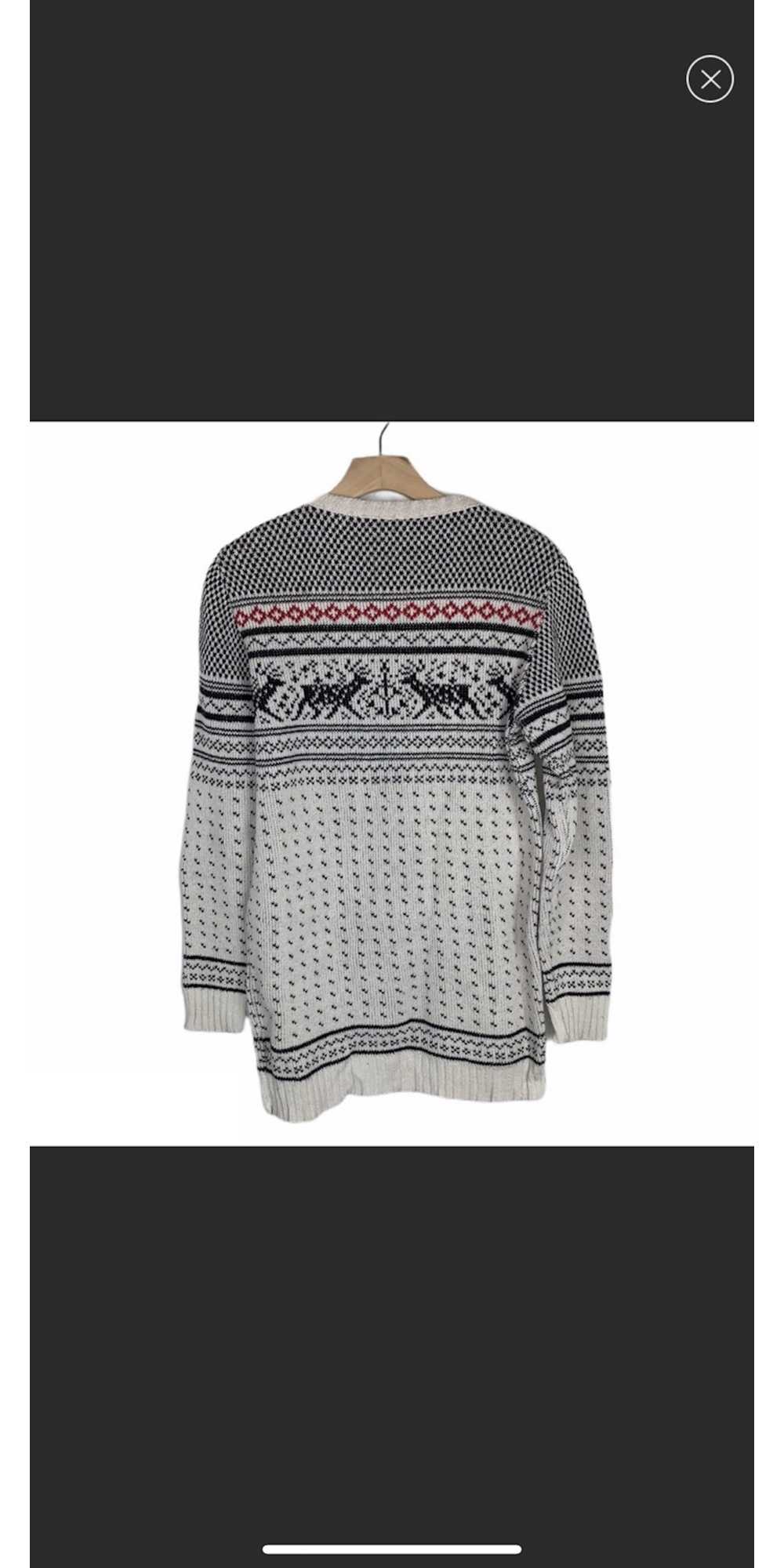 Vintage Reindeer sweater - image 2