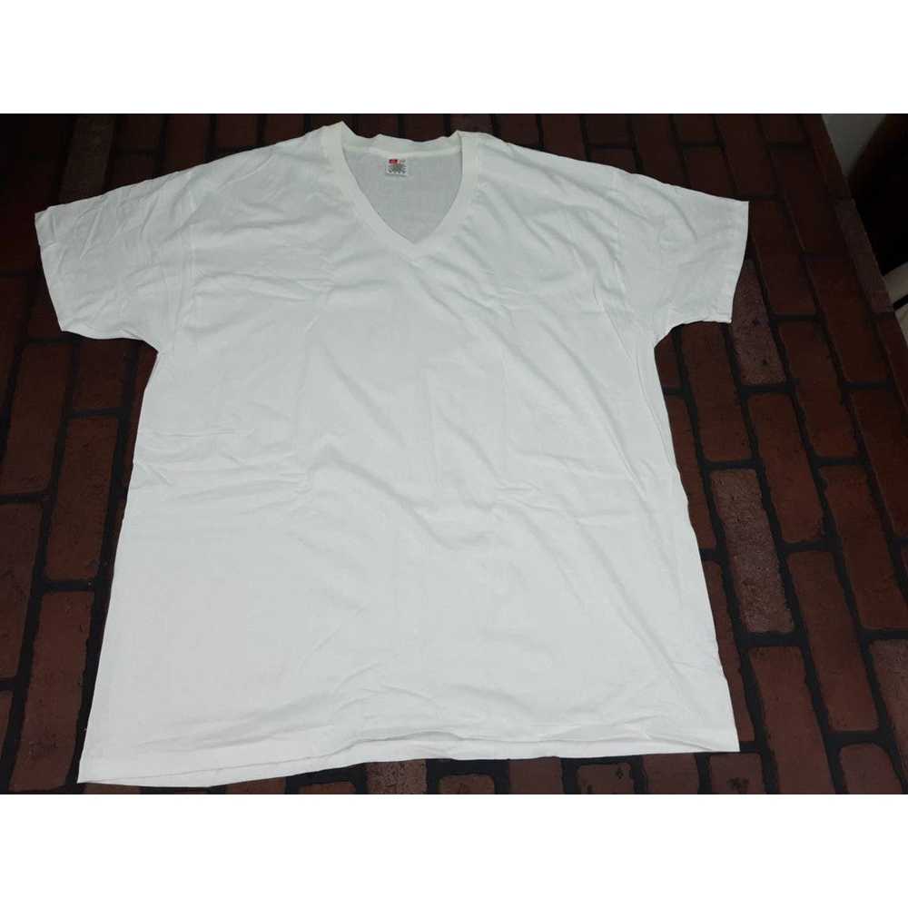 Vintage hanes white t - Gem