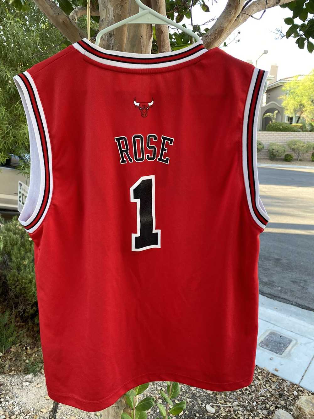 NBA adidas Chicago Bulls Derrick Rose #1 Jersey Men Size 2XL