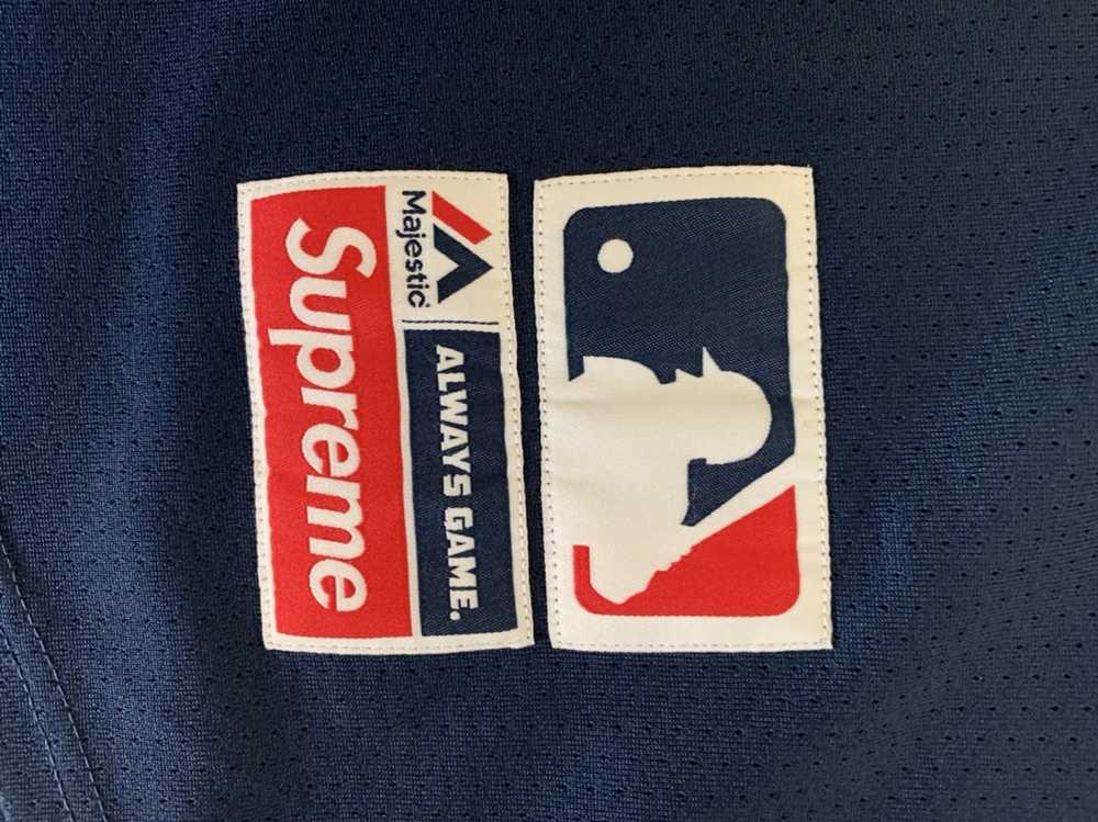 Supreme Supreme Yankees Baseball Jersey Navy - image 4