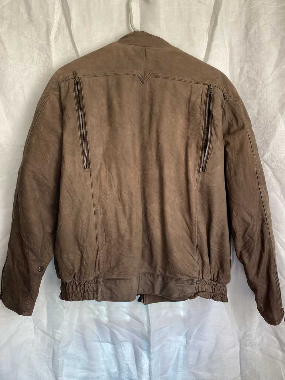 Vintage 80s Italian motorcycle jacket Hein Gericke - image 7