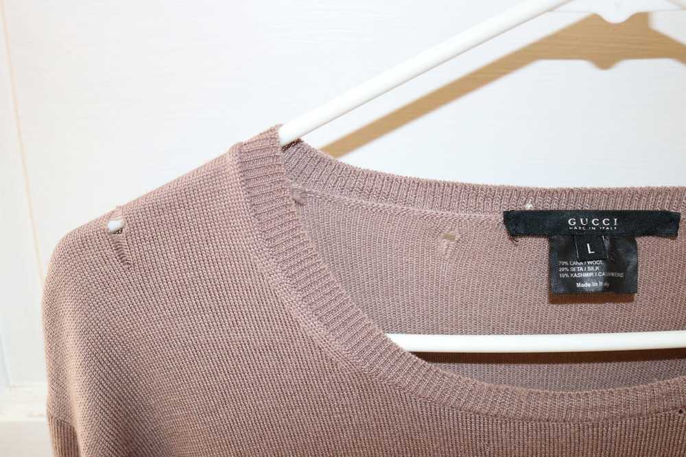 Gucci Gucci Wool/Silk/Cashmere Sweater - image 2