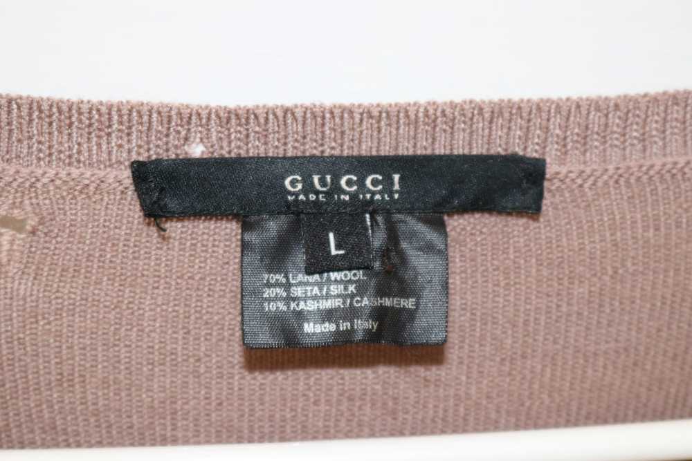 Gucci Gucci Wool/Silk/Cashmere Sweater - image 3