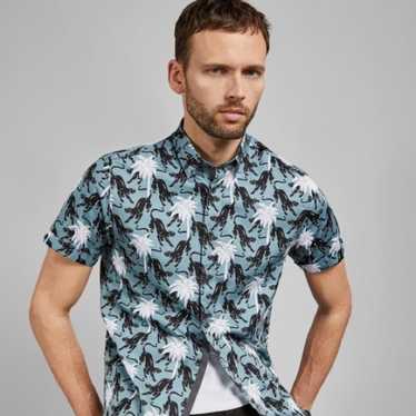 Ted Baker Ted Baker Tropical Panther Black Print S