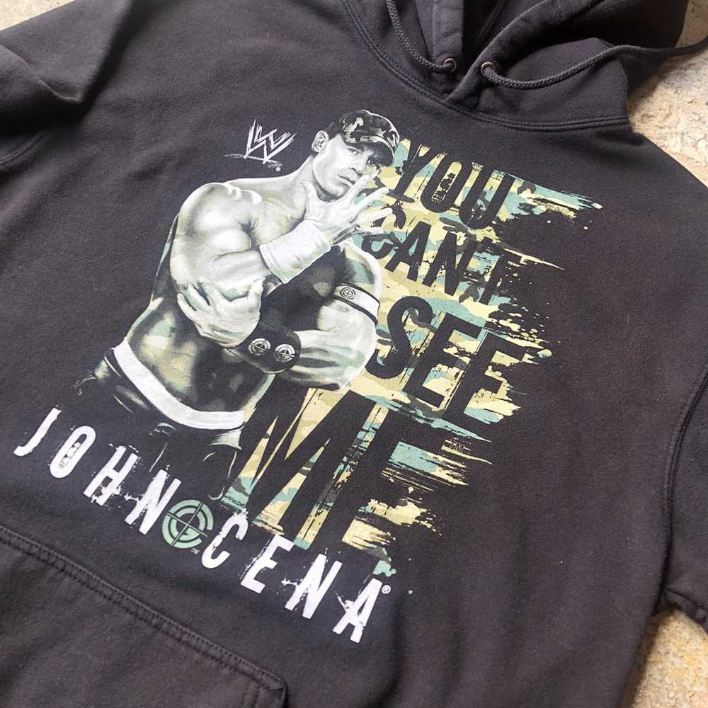 Wwe Vintage WWE John Cena YOU CANT SEE ME Black W… - image 2