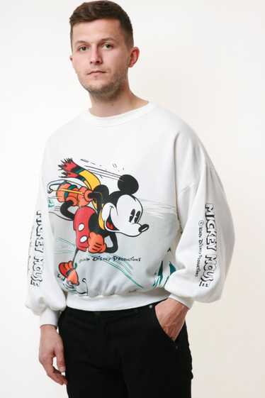 Disney Italian DISNEY Mickey Mouse Vintage Sweatsh