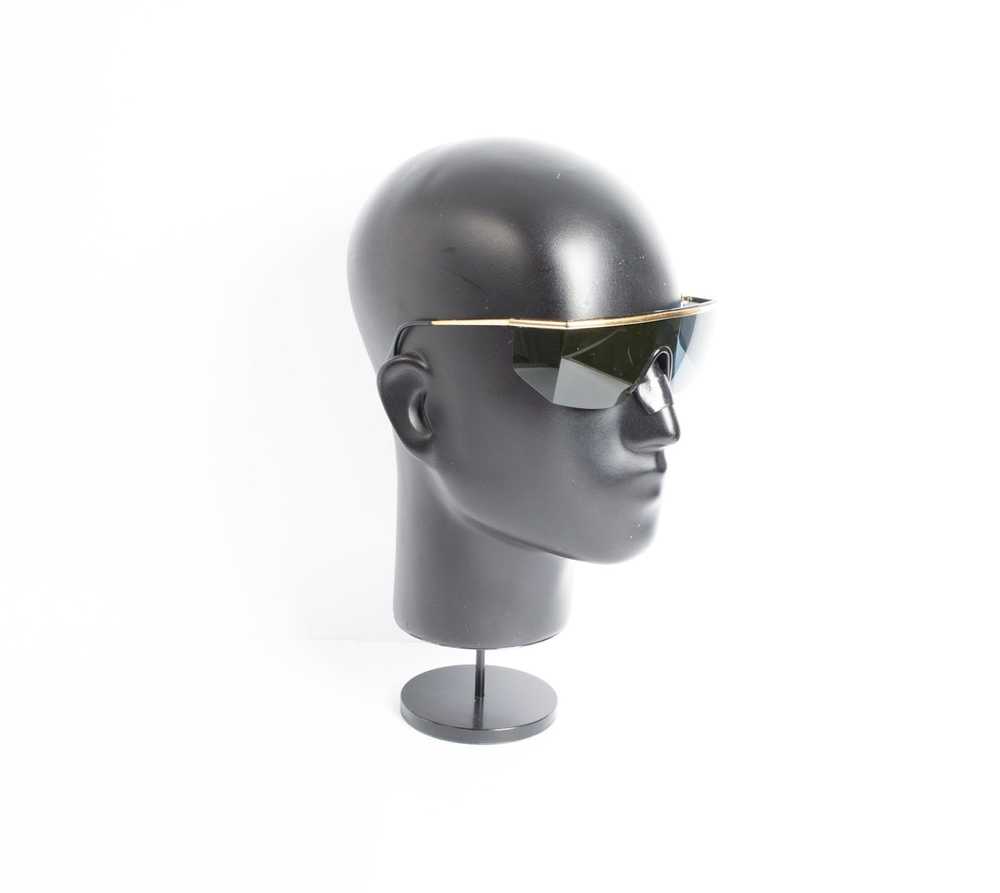 Versace GIANNI VERSACE shield black sunglasses - image 3