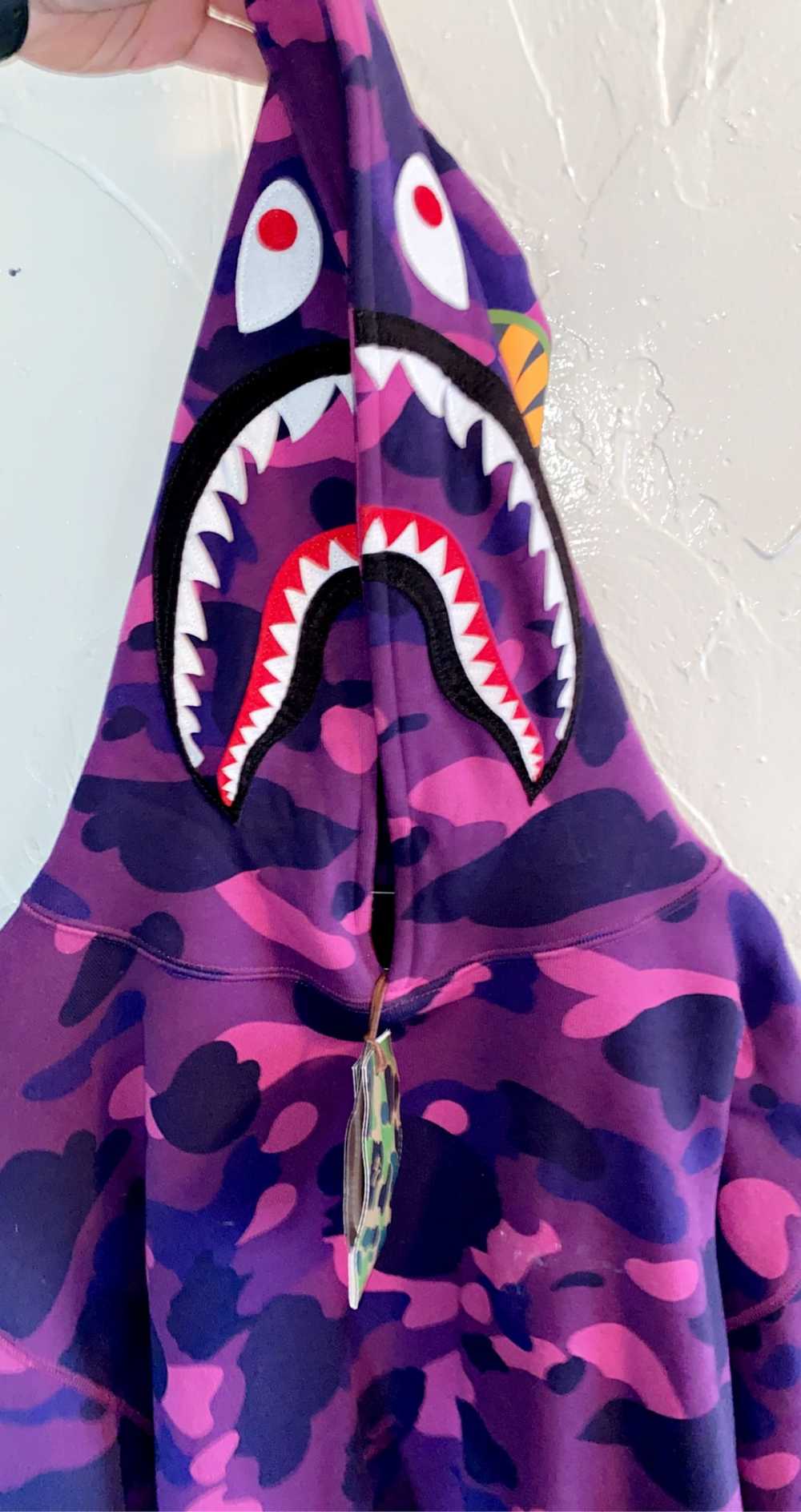 Bape Bape Shark Hoodie Pullover - image 7