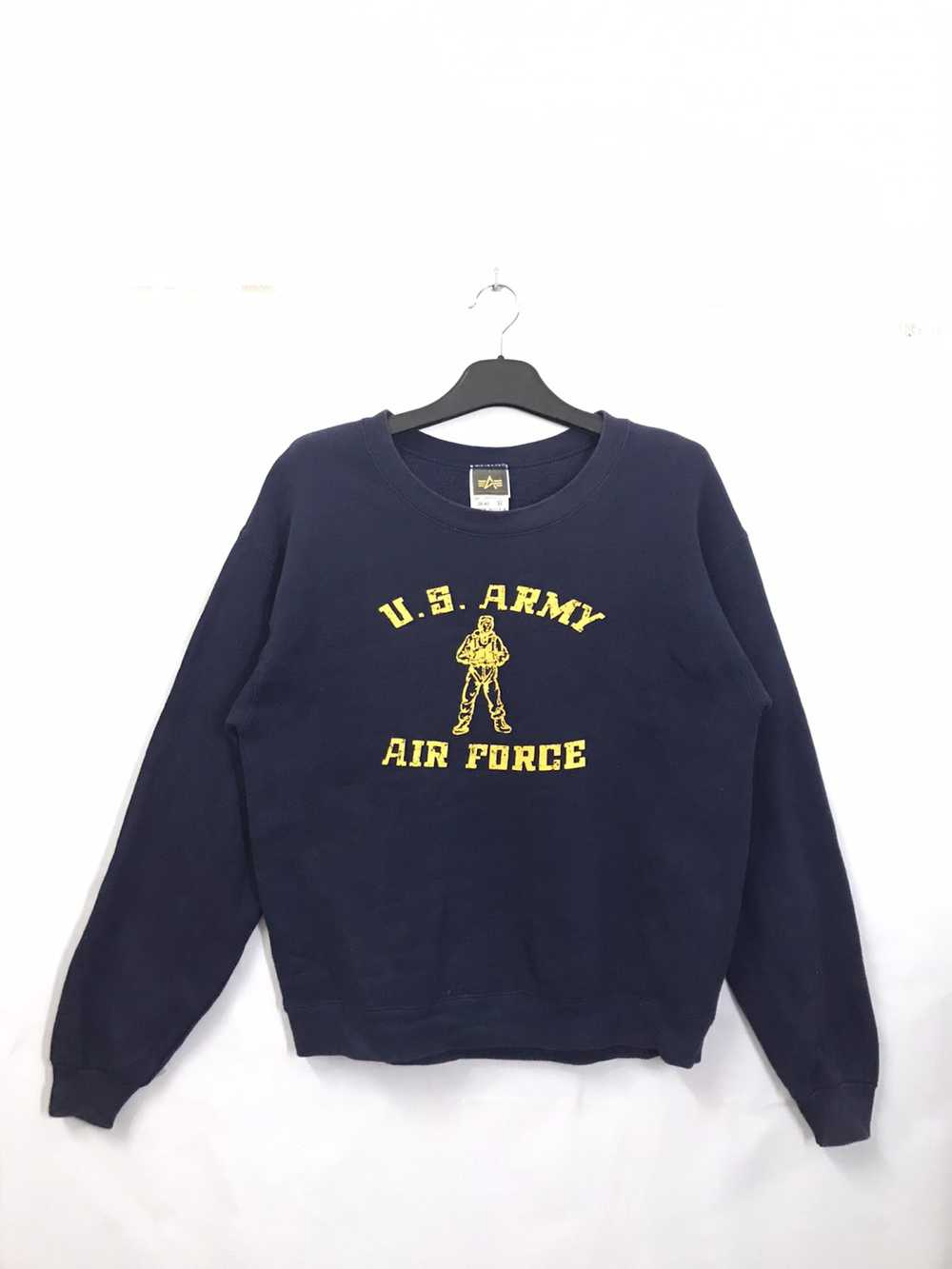 Alpha Industries × Vintage vintage sweatshirt alp… - image 1