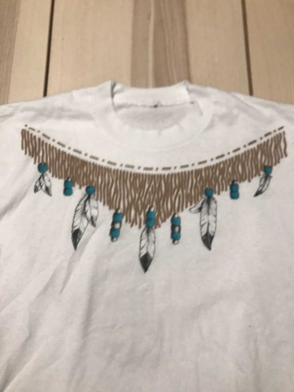 Vintage Vintage Native American Feather Necklace … - image 2