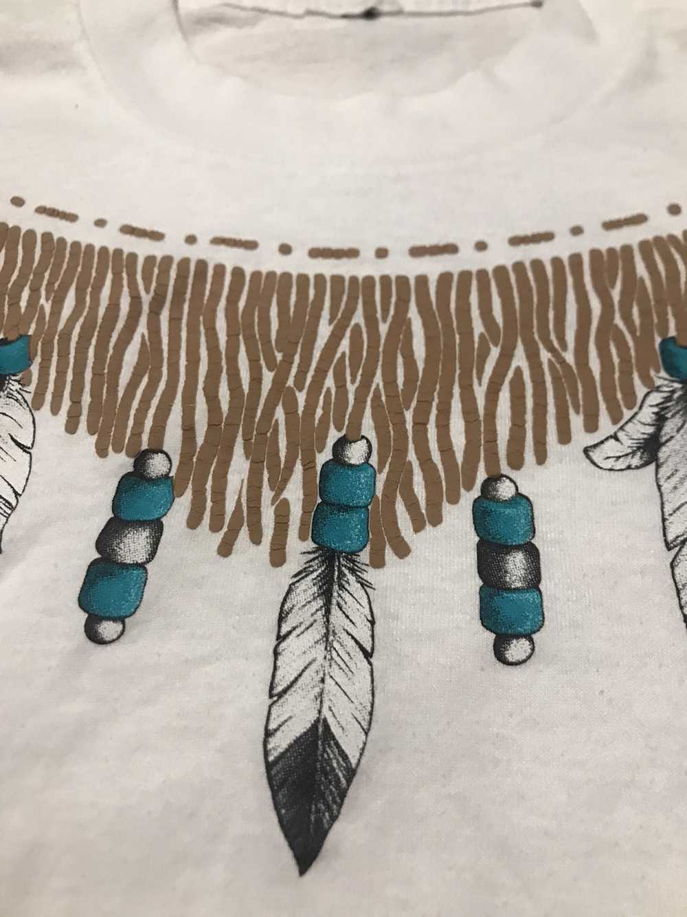 Vintage Vintage Native American Feather Necklace … - image 3