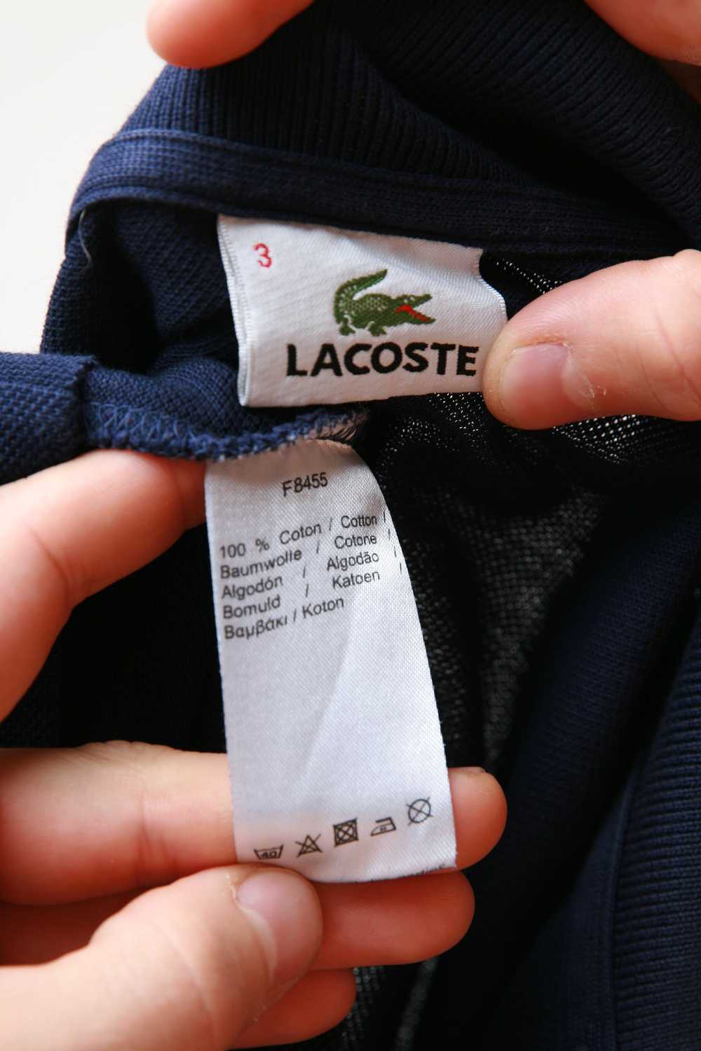 Lacoste 90s Vintage LACOSTE Oldschool Jumper Top … - image 10