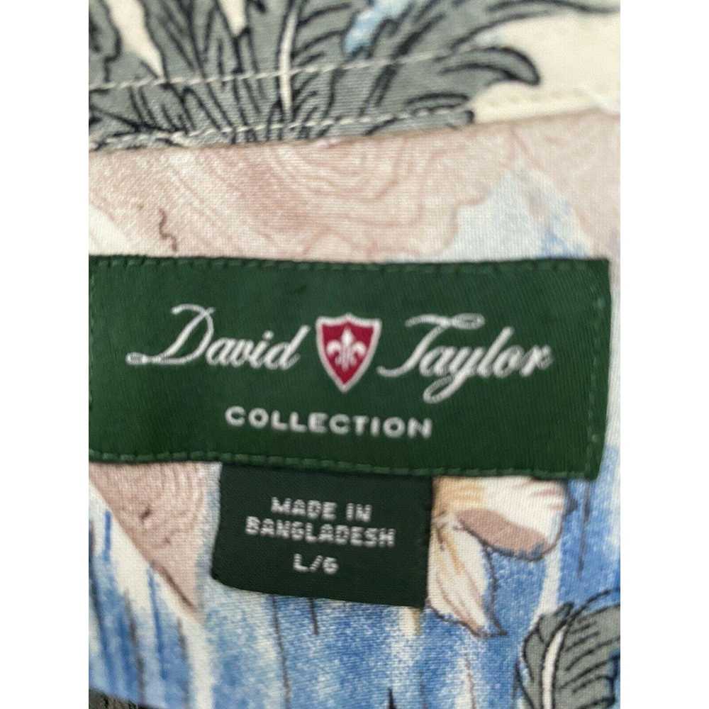 David Taylor David Taylor Hawaiian Button Front S… - image 7