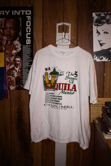 Vintage 5 Stages of Tequila T-Shirt