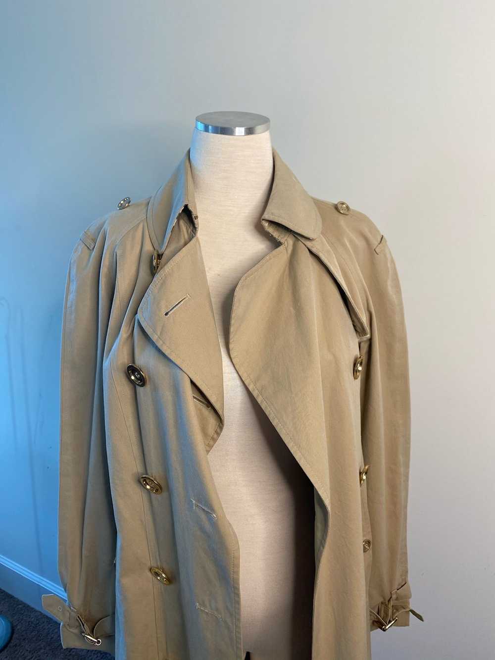 Burberry Burberry trench coat altered - image 3