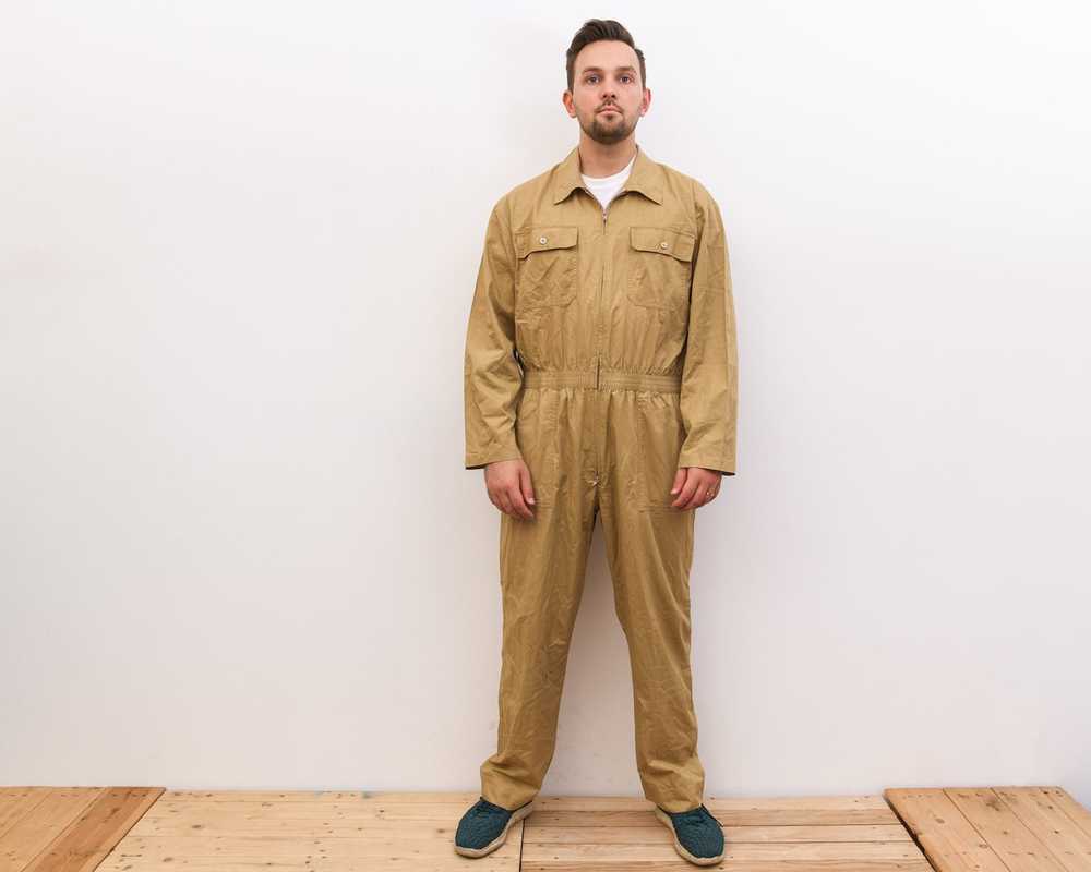 Other × Vintage Worker Overalls French Worker Cov… - image 1