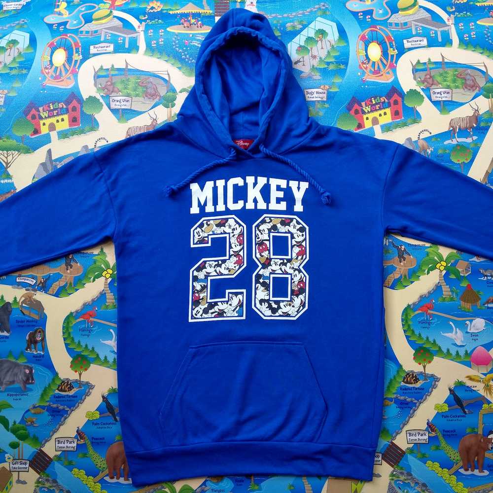 Disney Disney Mickey Mouse 28 Hoodie Hype Vintage - image 2