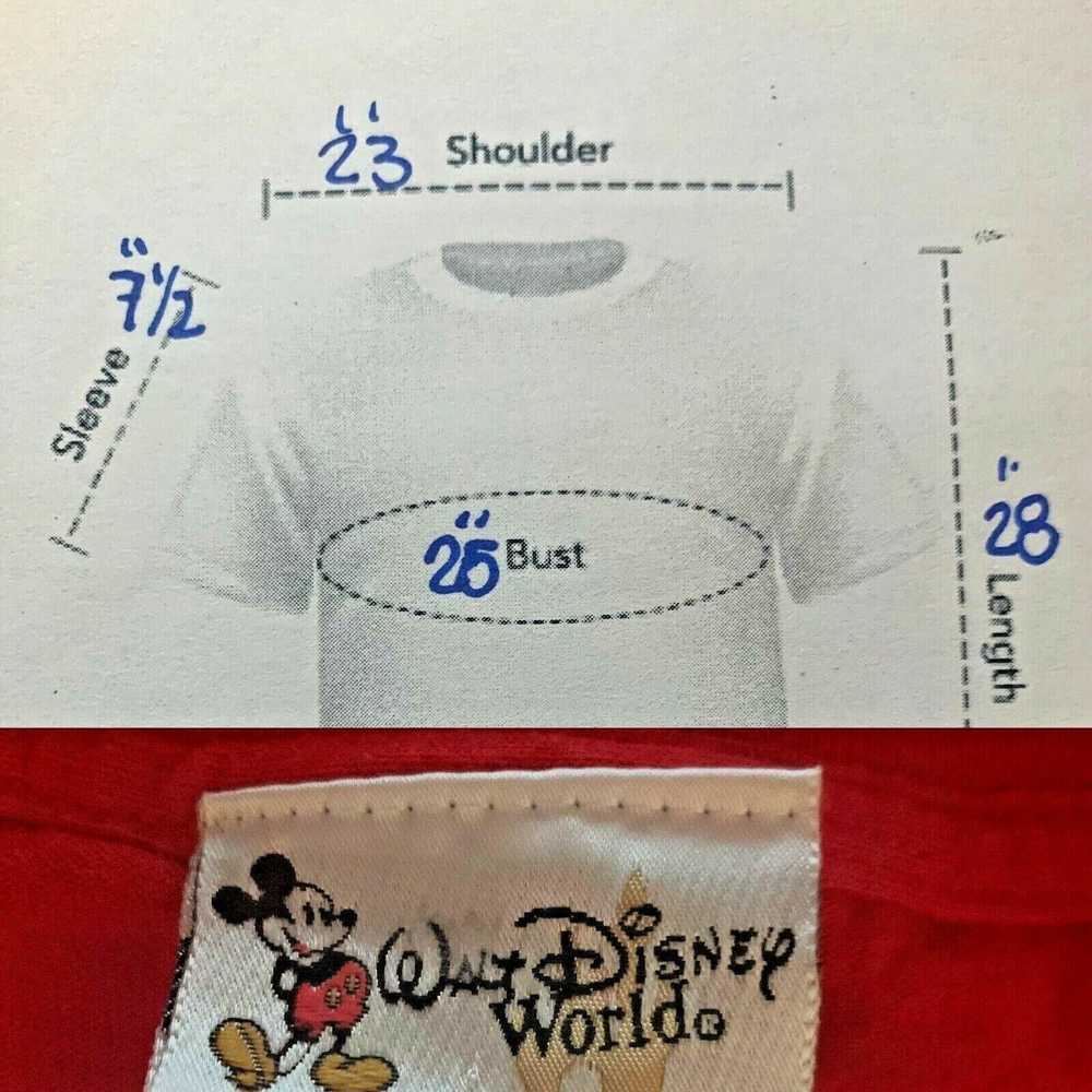 Disney Walt Disney World Joy to the World XL Red … - image 6