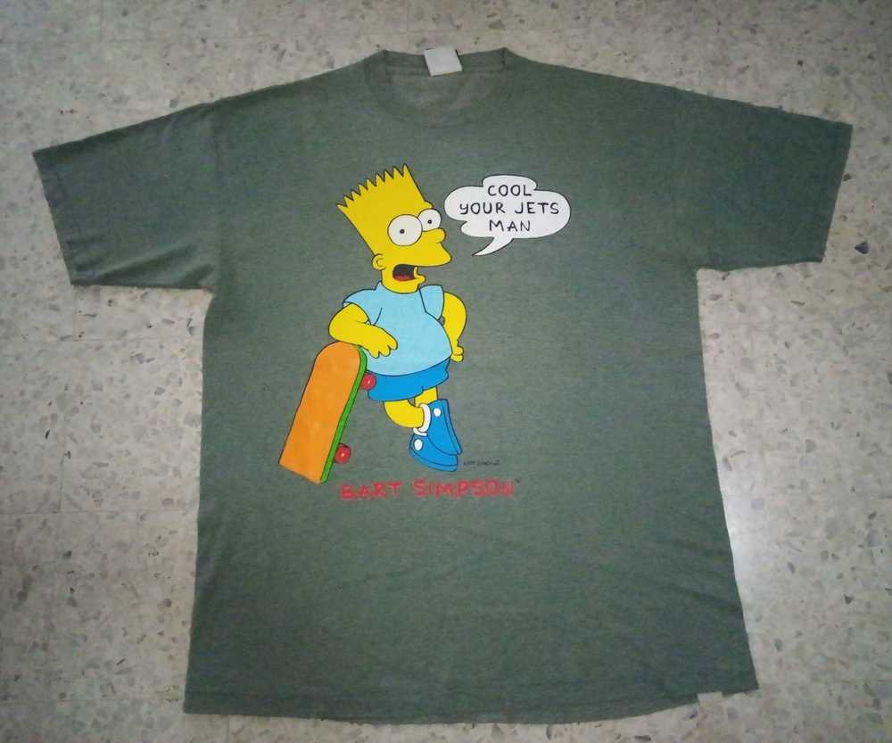 The Simpsons × Vintage Vtg 90s The Simpsons - Bar… - image 2