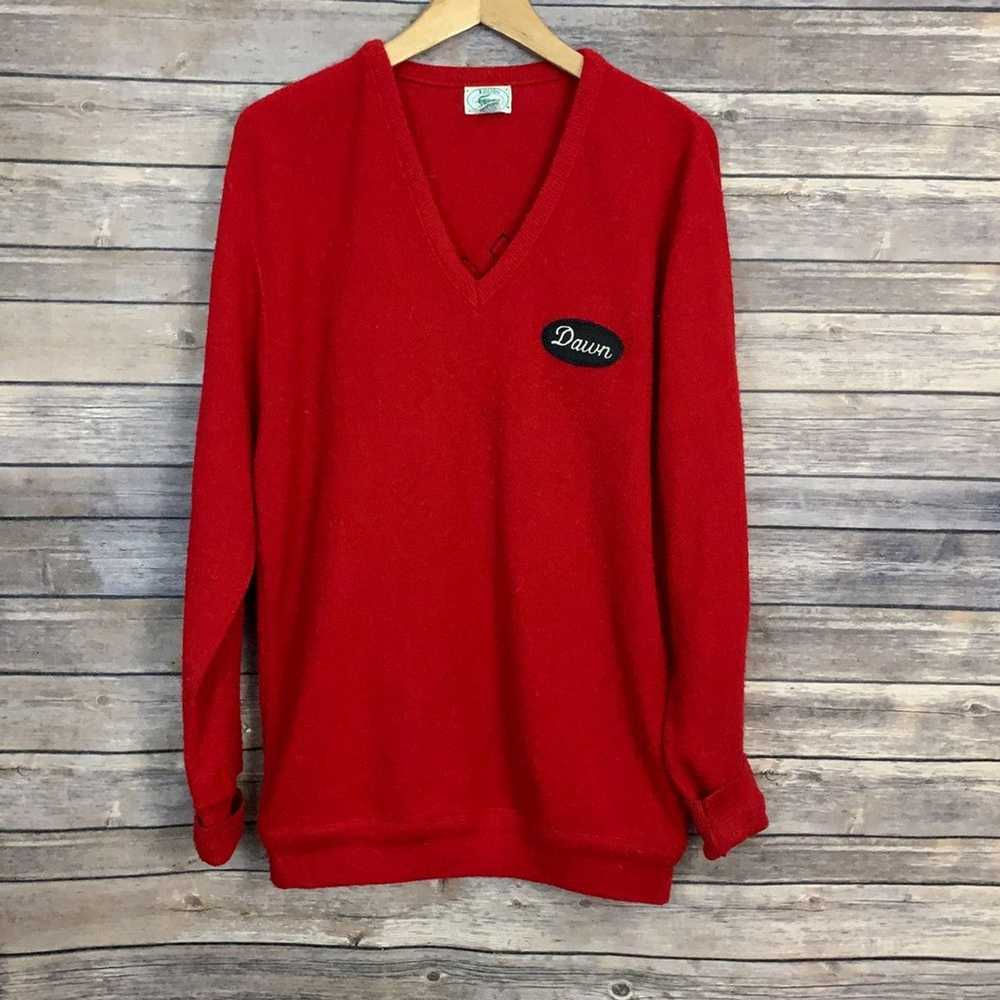 Izod × Vintage Vintage Izod Lacoste Red Sweater - image 2