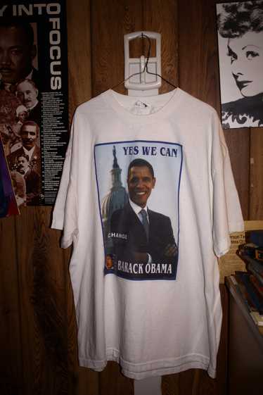 Vintage 08 Barack Obama "Yes We Can" T-Shirt