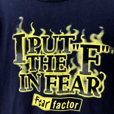 Vintage 00s Fear Factor Tee XXL