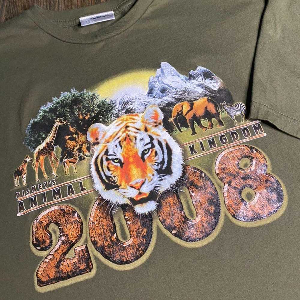 Disney × Vintage 2008 Disney’s Animal Kingdom Tee… - image 1