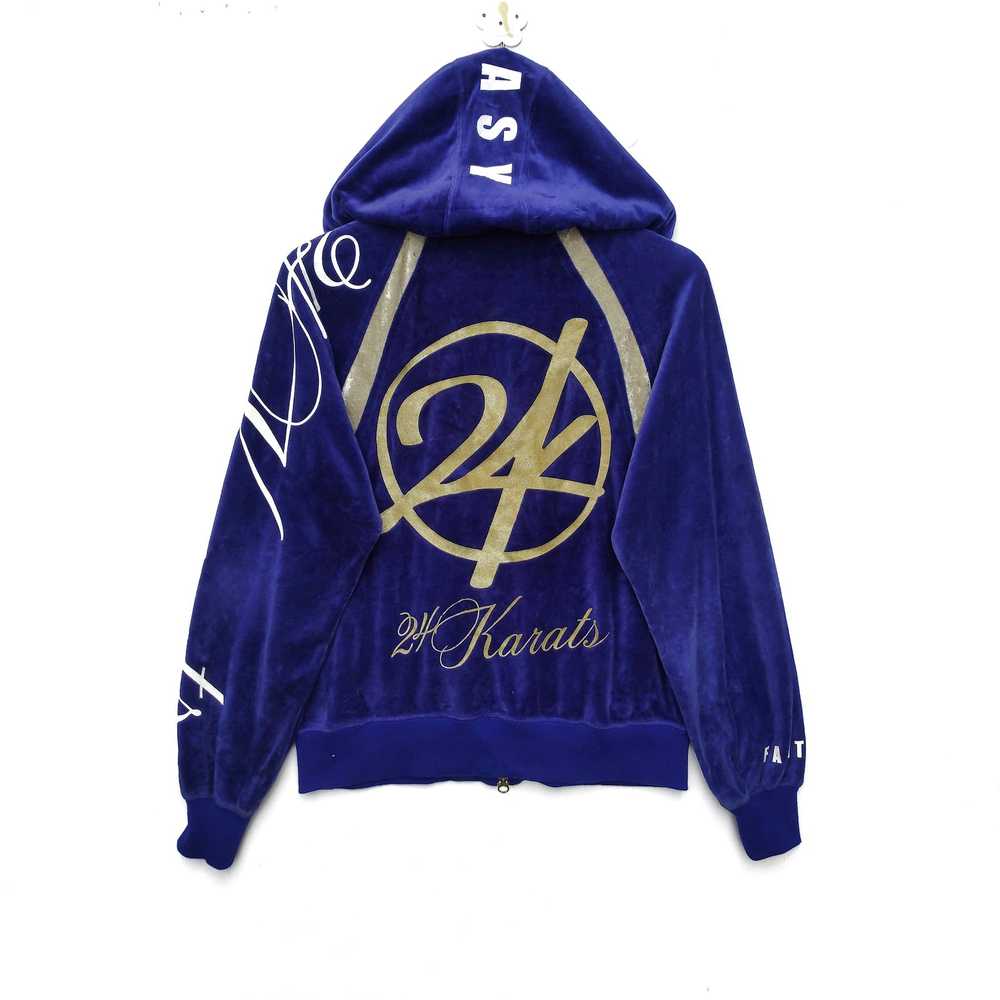 Japanese Brand × Streetwear 24 Karats Velvet Hood… - image 2