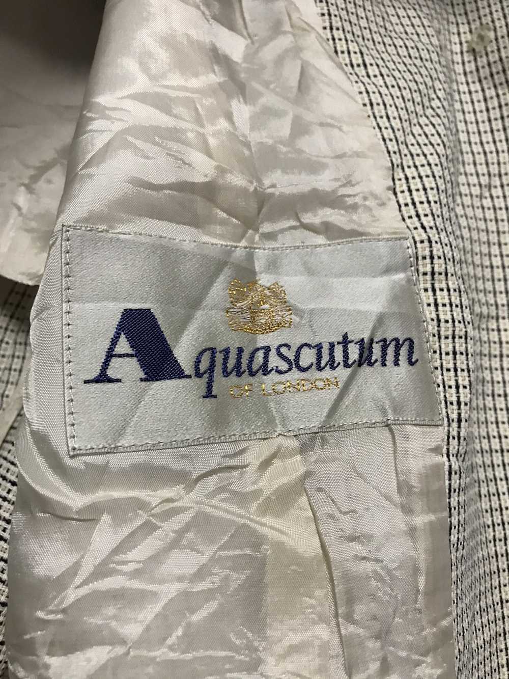 Aquascutum × Designer Vintage Aquascutum Made In … - image 4