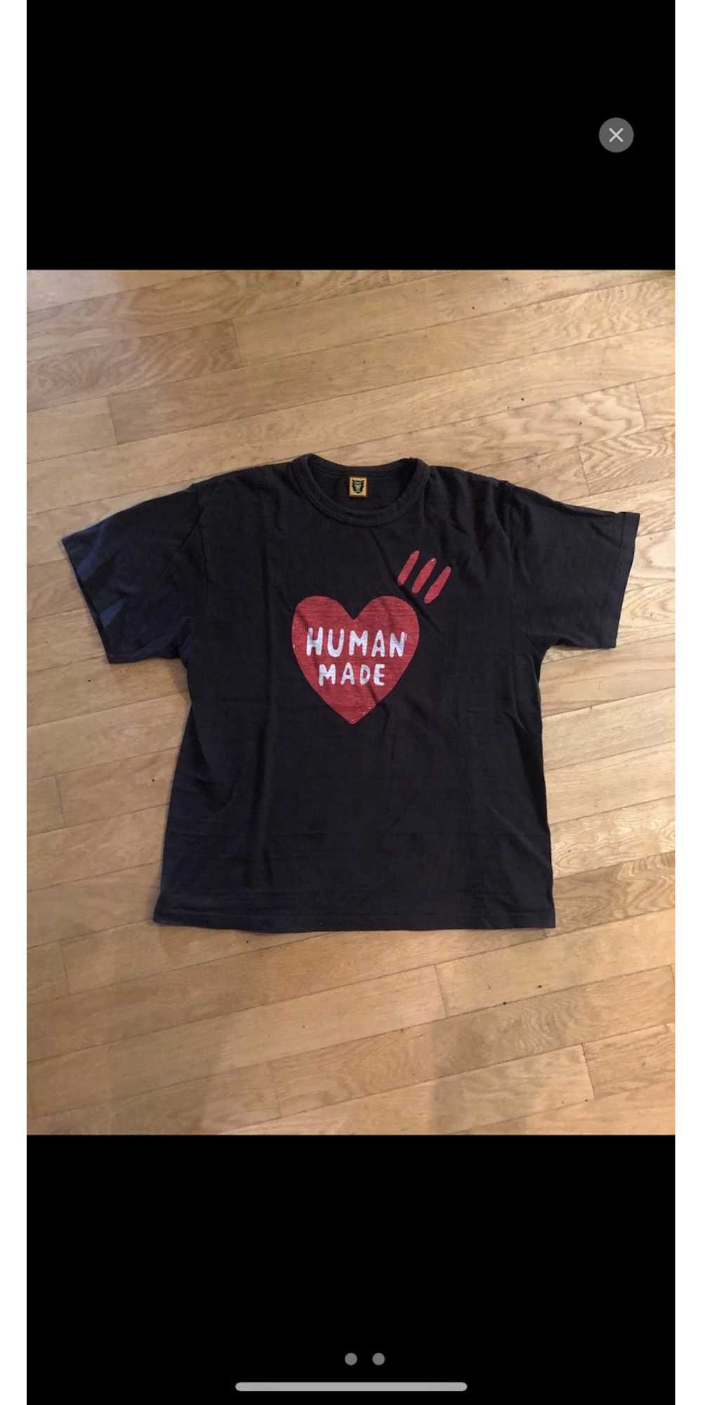 Human Made x WTAPS Ace of Hearts T-Shirt White 2XL 100% Authentic + NEW DS