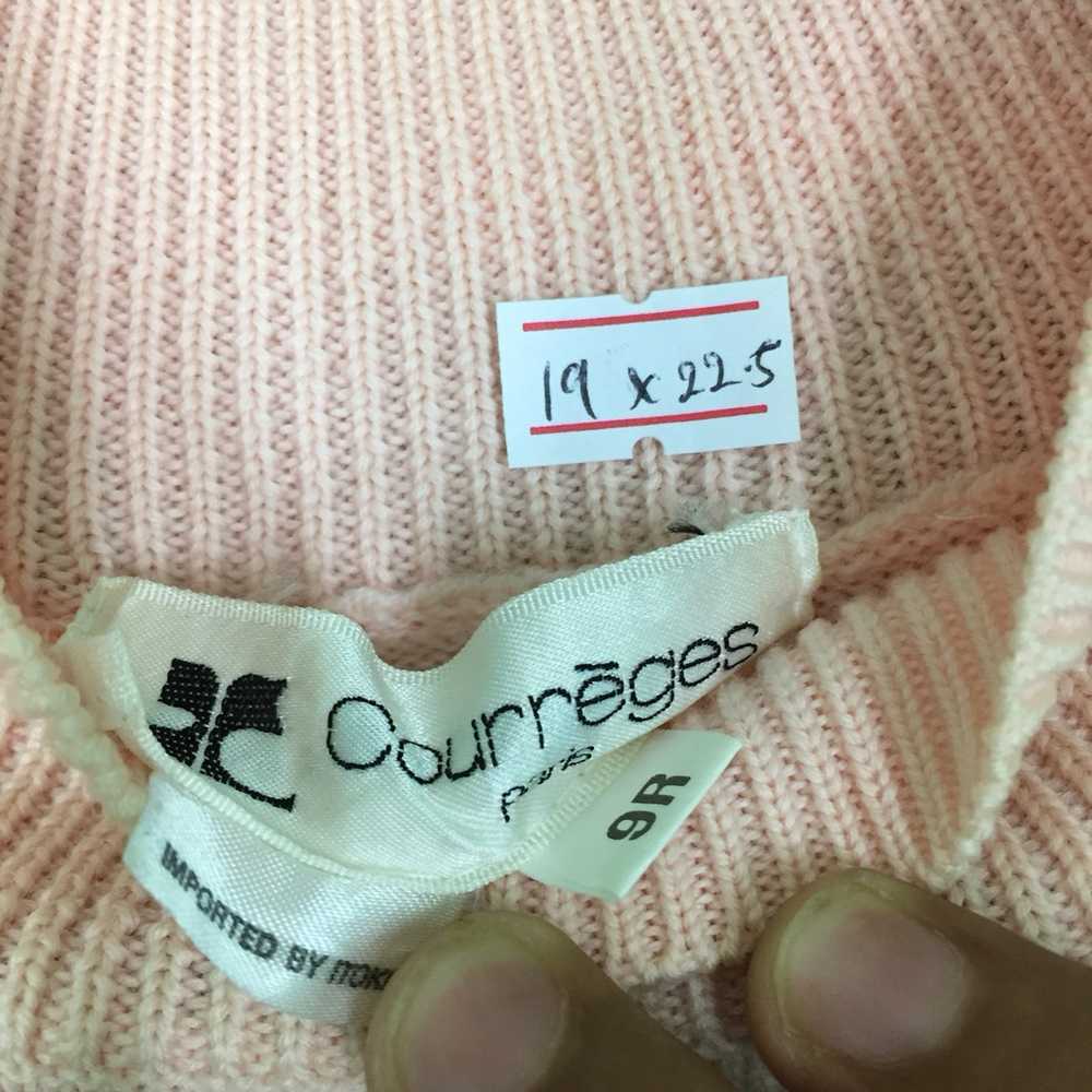 Courreges Vintage Courreges Paris Knitwear Sweats… - image 4