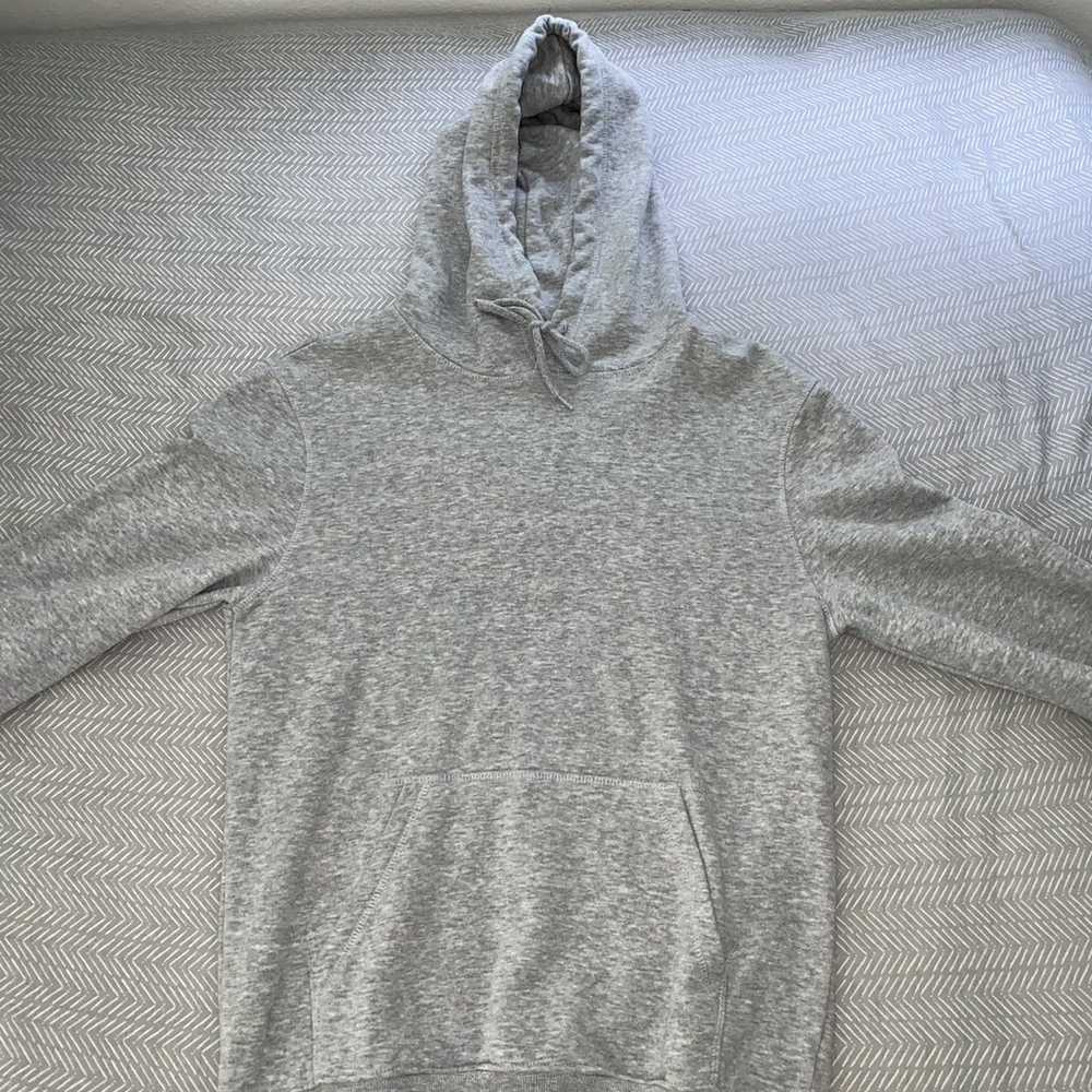 H&M Grey Basic Hoodie - image 1