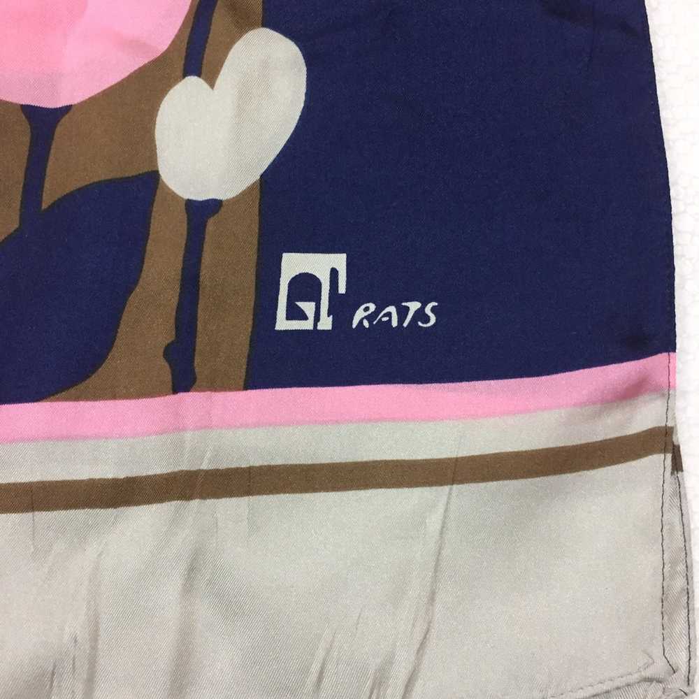 Japanese Brand × Luxury × Rats Rats Floral Silk S… - image 2