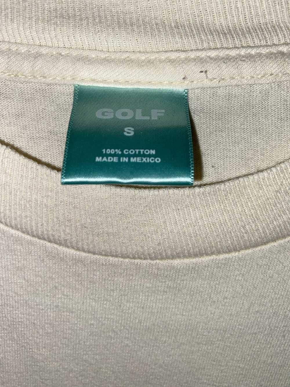 Golf Wang Golf Wang Logo Cream Tee (rare) - image 3