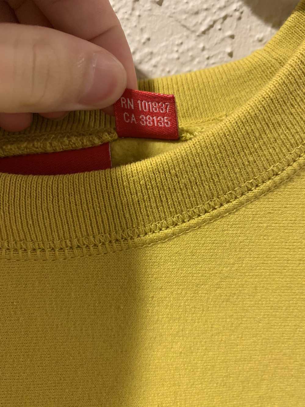 Supreme Supreme FW18 Box Logo Crewneck Mustard - image 5