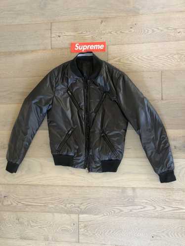 Spurr NY Black Reversible Bomber Jacket - image 1